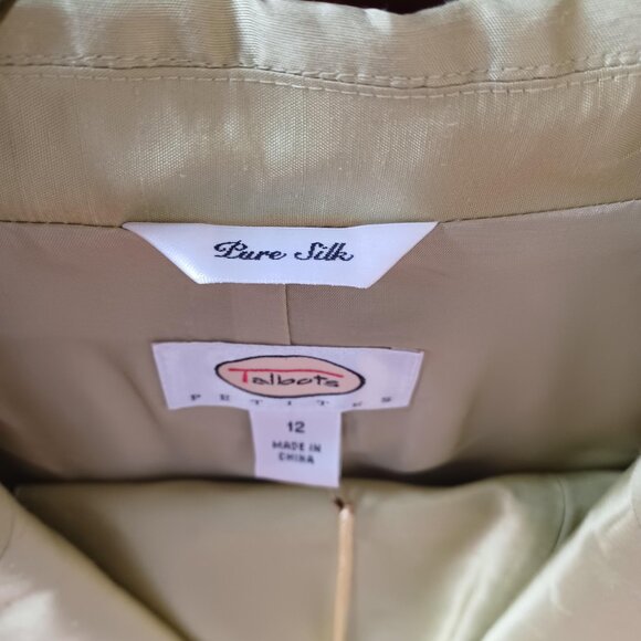 NWT Talbots Silk Shantung suit - Picture 2 of 16